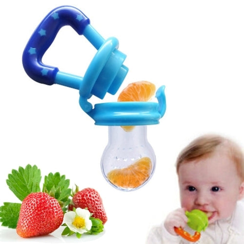 3 PCS Portable Baby Infant Food Nipple Feeder Silicone Pacifier Silicone Baby Soother, Random Color, Size:L