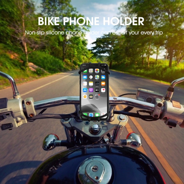 Multifunctional Silicone Mobile Phone Holder for Bicycle and Motorcycle