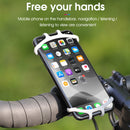 Multifunctional Silicone Mobile Phone Holder for Bicycle and Motorcycle