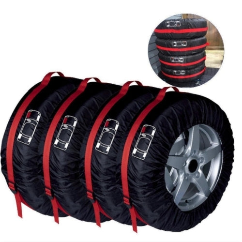 4 in 1 Waterproof Dustproof Sunscreen Car Tire Spare Tire Cover, Size:S