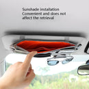 Car Sun Visor Card Clip Document Folder