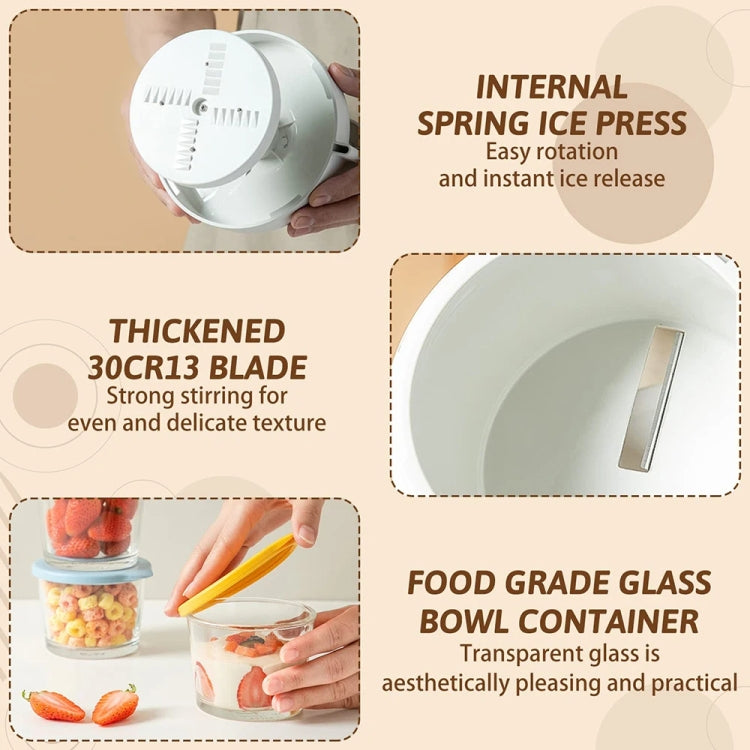 Manual Ice Machine [ Ice Crusher & Blender]