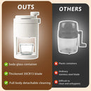 Manual Ice Machine [ Ice Crusher & Blender]