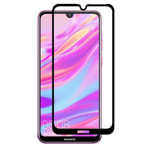 ENKAY Hat-prince Full Glue 0.26mm 9H 2.5D Full Screen Tempered Glass Film For Huawei Enjoy 9 (Black)